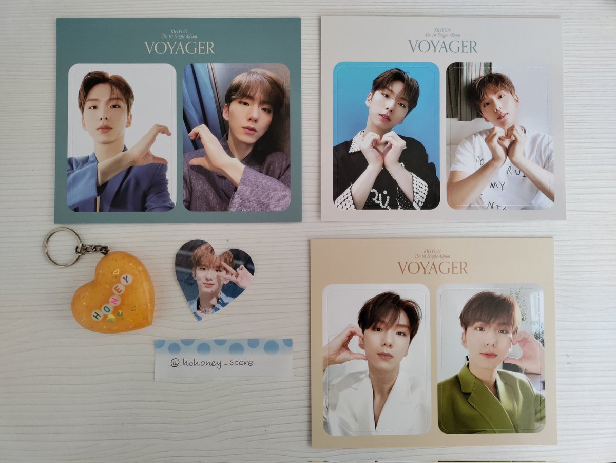 H_00ney94's tweet photo. #sell #selling

Kihyun Voyager Special SET starshipsquare POB : 12€ 

Jewel case photocard : 8€ 

Shipping to be added based on where you live! (Italy based 🇮🇹)

Help me rt if you're not interested!! 
#sell #selling #mxwts #wts #monstaxsale #monbebesale #monstaxsell #kihyun https://t.co/htOZNrCpjt