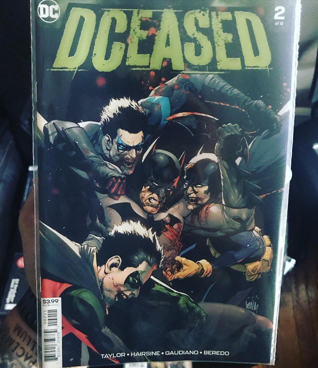 CBfiendclub's tweet photo. #terrortuesday DCeased by great @TomTaylorMade has Zomie-phied Bat Family! Owned by our #cbfceastchapter brother Brando
#dccomics #zombie #batman #Batfamily https://t.co/wyEes9TyVf