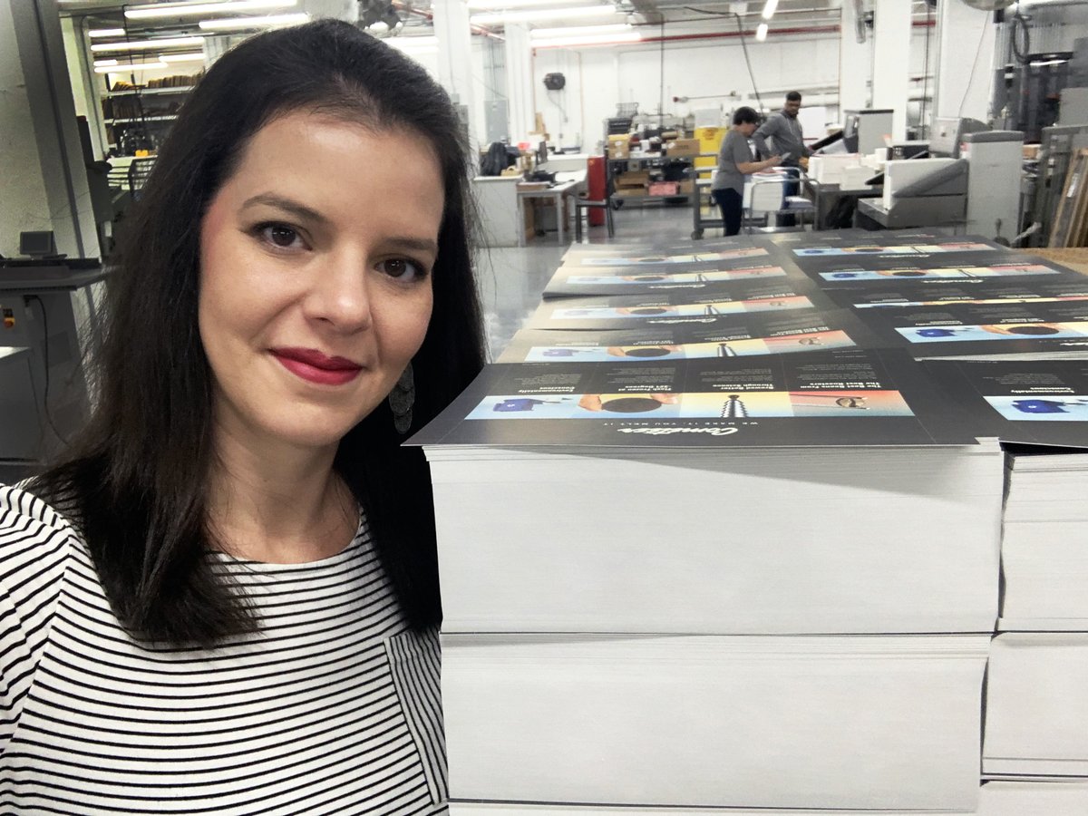 GSBDigital's tweet photo. I am 6'1" with my heels on. This is 45k freshly trimmed soft-touch lam insert cards for a kit we will fulfill ... &amp; that is just the 1st cart! Anyway you do that math, its a lot of good work coming through this week!
#digitalprinting #printindustry #printyourproudof https://t.co/JMWnpmdcHs