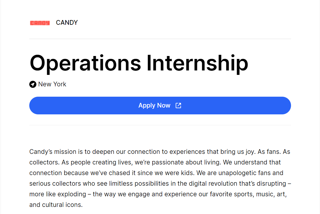 web3internships's tweet photo. Operations Internship

🌍New York

👉https://t.co/nPMpcAD77f

#web3 #internship https://t.co/3EdkroTS5l