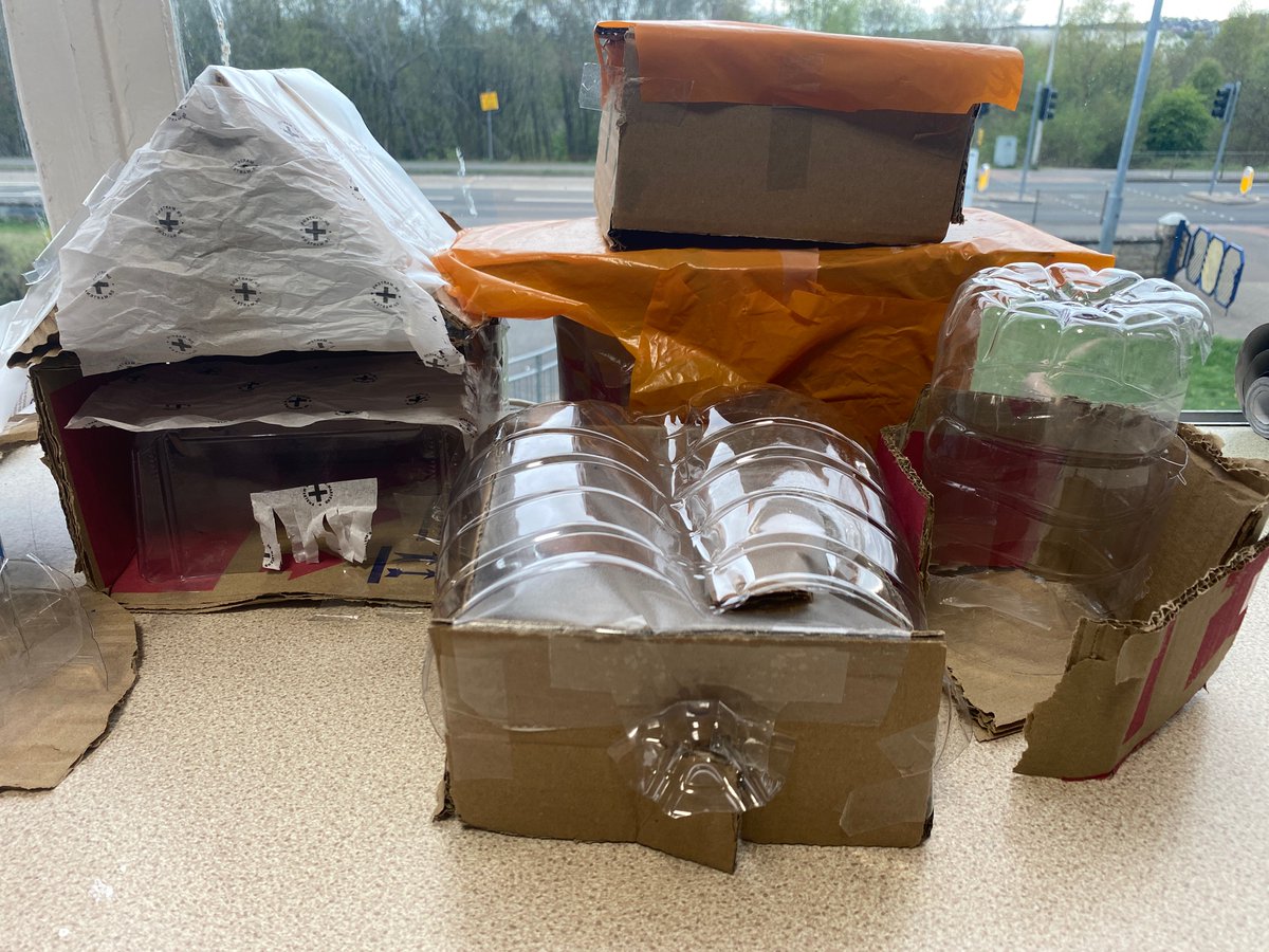 Great work from S3 geography <a href="/KirkcaldyHigh/">Kirkcaldy High School</a> in building their own ‘slums’…some managed to be waterproof, self standing and even survive a landslide 🌏