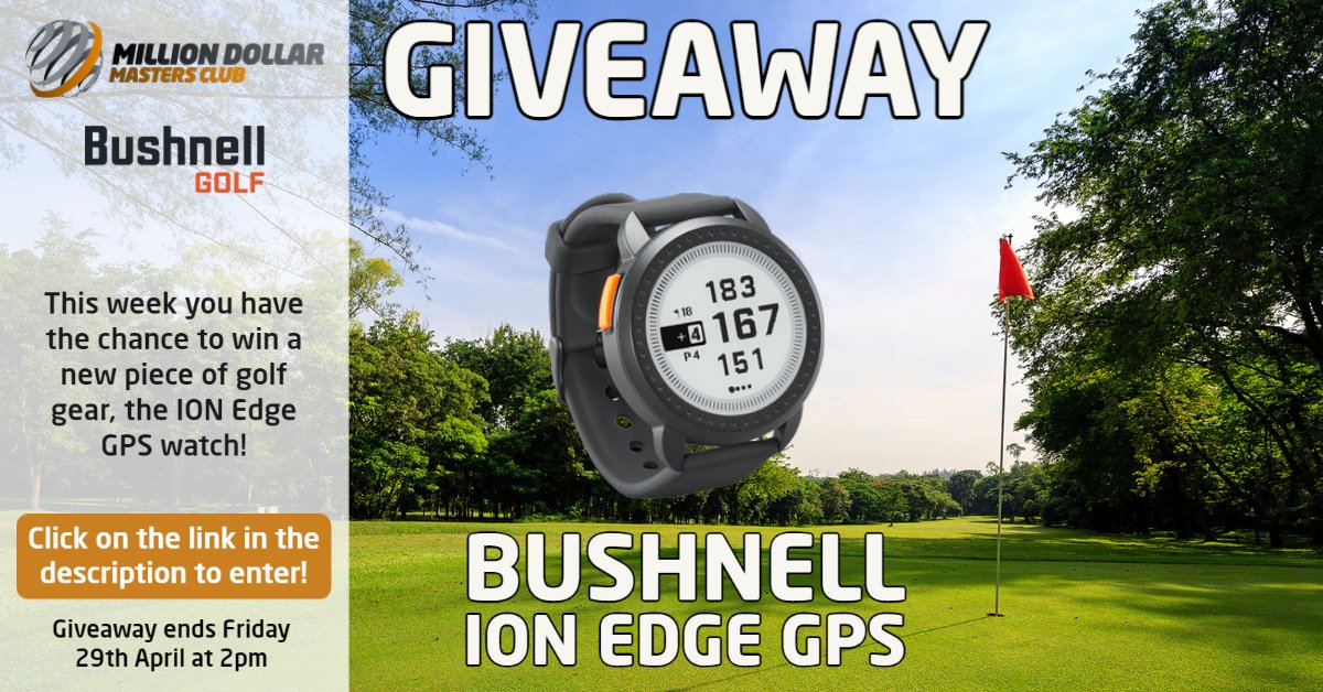Inspired to hit the course ⛳️ after the recent US Masters? Enter our giveaway for the chance to take a new ION Edge GPS Watch with you to help you play your best!
Go to mdmclub.net/ion-edge-signu… to enter! Tag 5 friends in the comments to double your chances. 
#ionedge #bushnellgolf