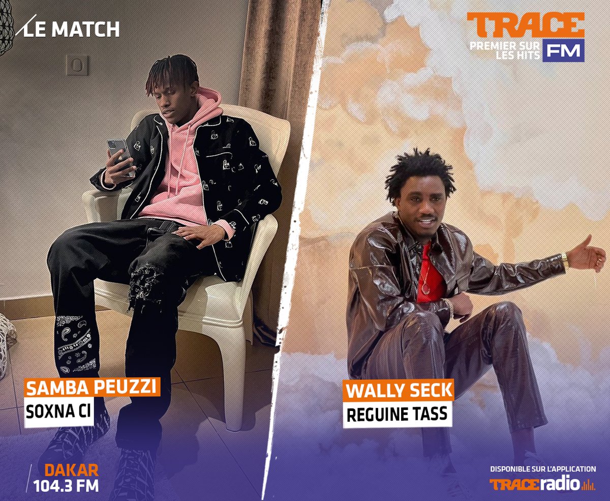 TraceSenegal's tweet photo. Lequel de ces titres tu préfères
- SOXNA CI de @sambapeuzzi 
- REGUINE TASS de @wallyseck 

#tracesénégal #tracekitoko #dakar #mbour #thies #premiersurleshits #tracemusic #wearekoramusic #dieyna #dieyla https://t.co/s4f0qOd3OW