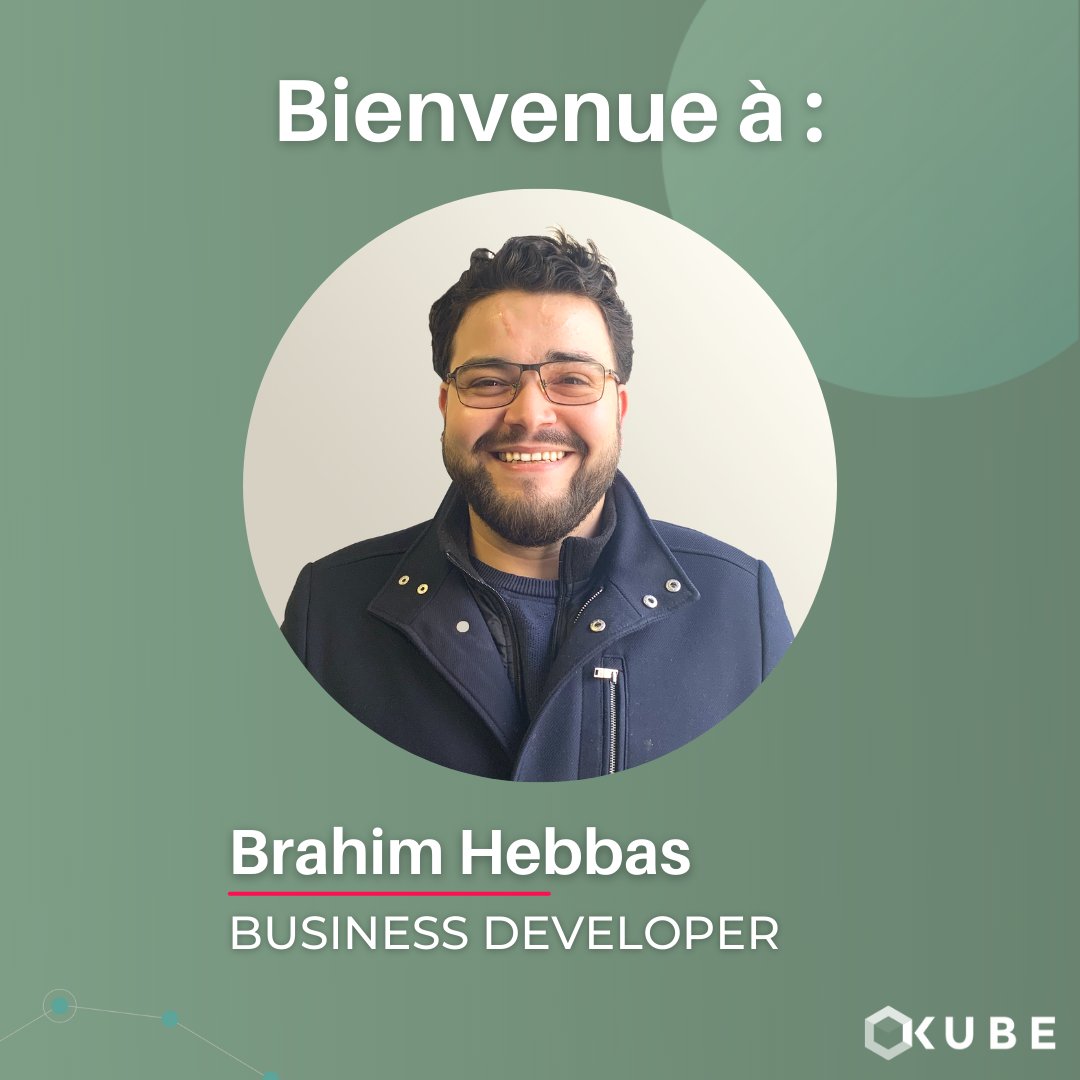 📣 La team s'agrandit ! Nous sommes ravis de vous annoncer l’arrivée de Brahim, notre nouveau Business Developer🎉

Son rôle ? Promouvoir oKube auprès de nos prospects et les accompagner sur leurs enjeux liés à l'omnicanal.

Toute l'équipe lui souhaite la bienvenue !