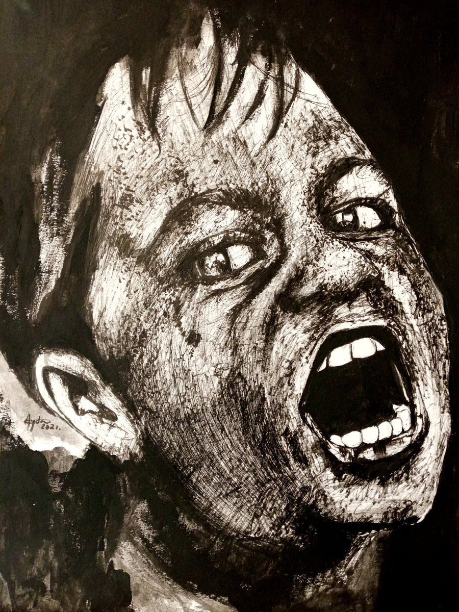 ayda_visualart's tweet photo. Nothing's louder than a child's scream.
#art #Inktober #INK #Artists #NFTCommmunity #nftart #illustraion #arte #digitalart #instagood https://t.co/BlH1B4Abuk