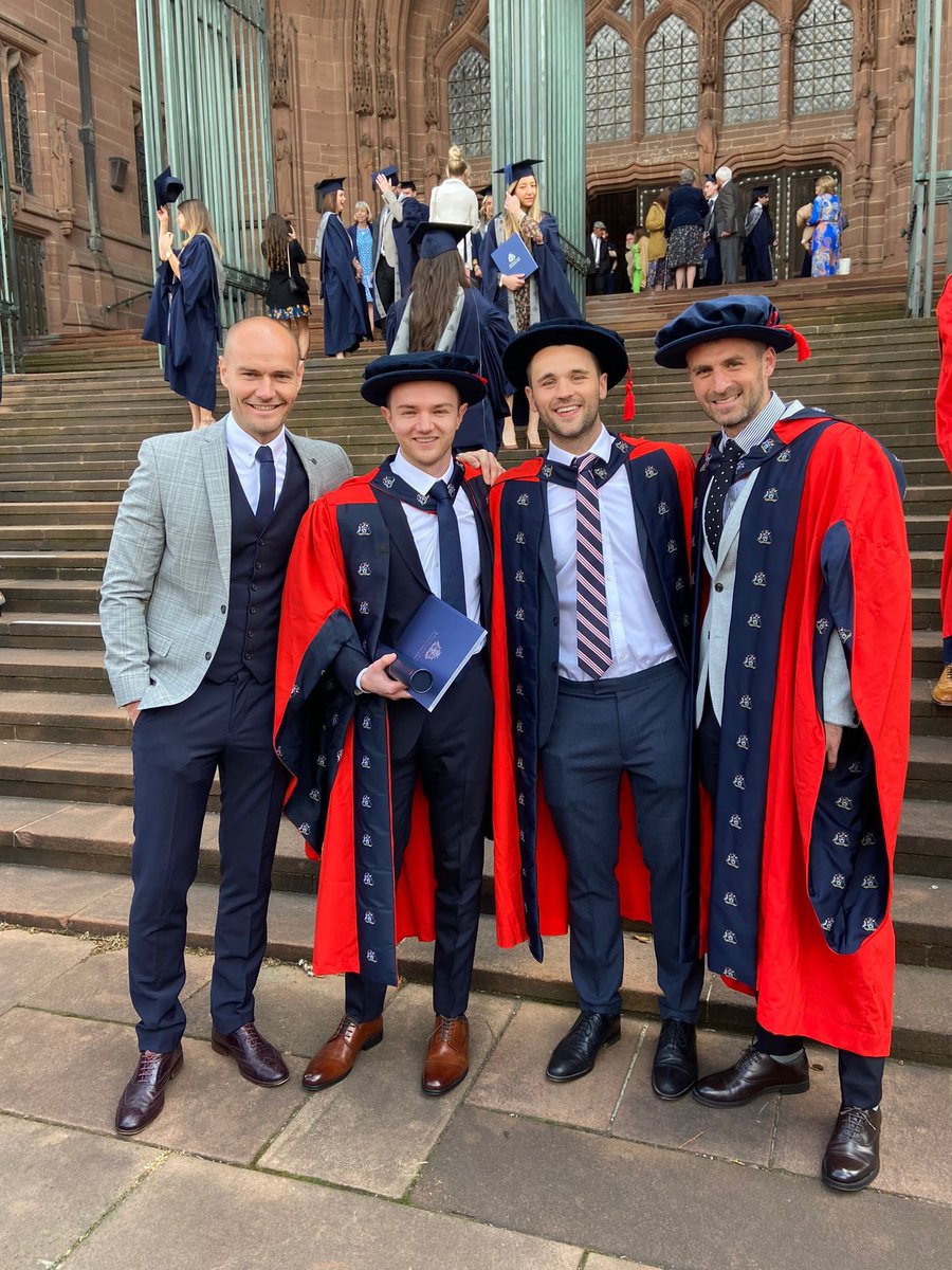 James Morton (@jamesymorton) on Twitter photo Finally got to celebrate the PhD graduation of lifelong friends <a href="/marcushannon92/">Marcus Hannon</a> <a href="/MarcFell1/">Marc Fell</a> and <a href="/Hearris/">Mark Hearris</a> yesterday, great research contributions to CHO metabolism and energy requirements of athletes
pubmed.ncbi.nlm.nih.gov/33772787/
pubmed.ncbi.nlm.nih.gov/31046515/
pubmed.ncbi.nlm.nih.gov/32701871/ Finally got to celebrate the PhD graduation of lifelong friends <a href="/marcushannon92/">Marcus Hannon</a> <a href="/MarcFell1/">Marc Fell</a> and <a href="/Hearris/">Mark Hearris</a> yesterday, great research contributions to CHO metabolism and energy requirements of athletes
pubmed.ncbi.nlm.nih.gov/33772787/
pubmed.ncbi.nlm.nih.gov/31046515/
pubmed.ncbi.nlm.nih.gov/32701871/