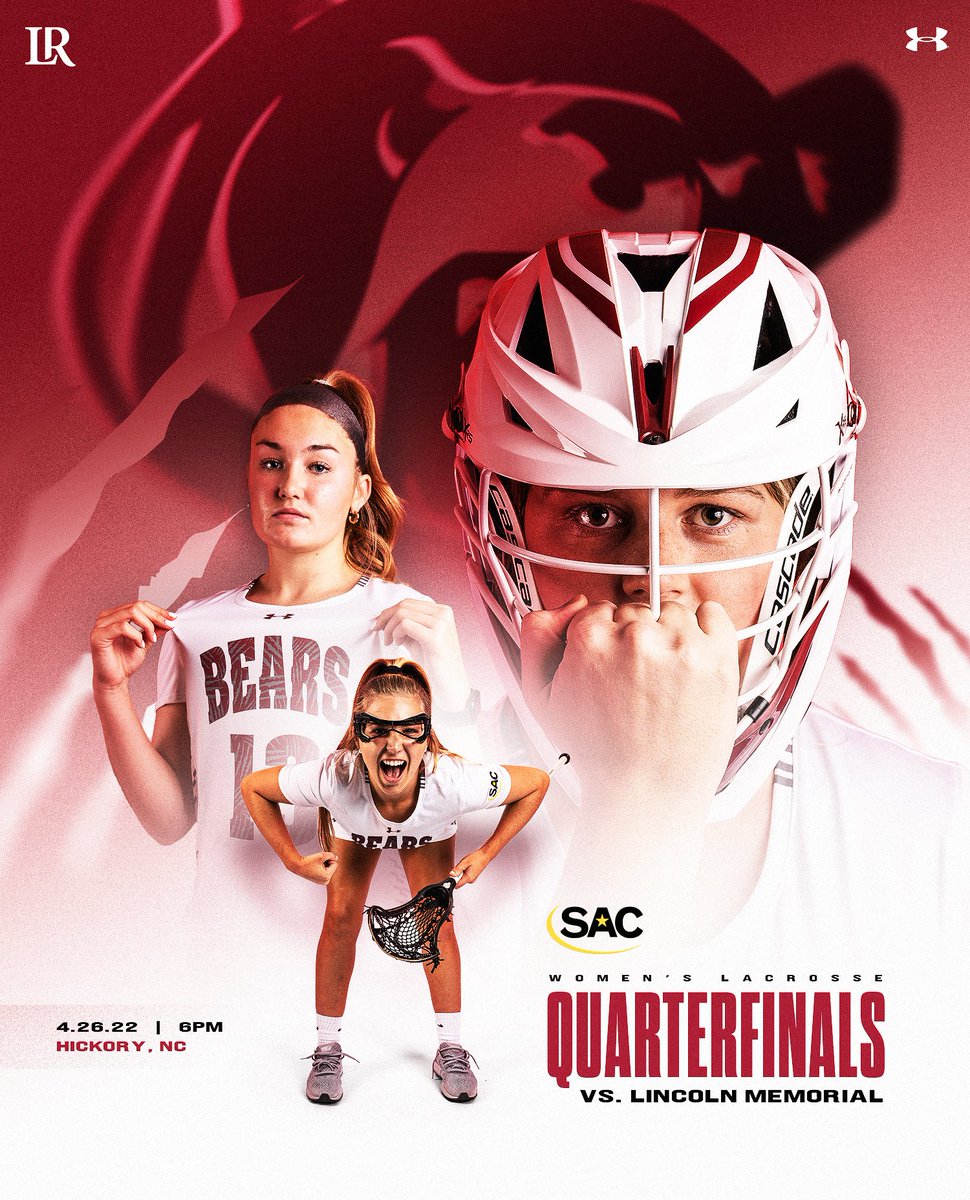LRbears's tweet photo. THE POSTSEASON IS HERE!

@LRUwlacrosse hosts Lincoln Memorial in the Quarterfinals of the @SAC_Athletics Tournament! 

Opening draw at 6 p.m. https://t.co/LLSJ1jorqY