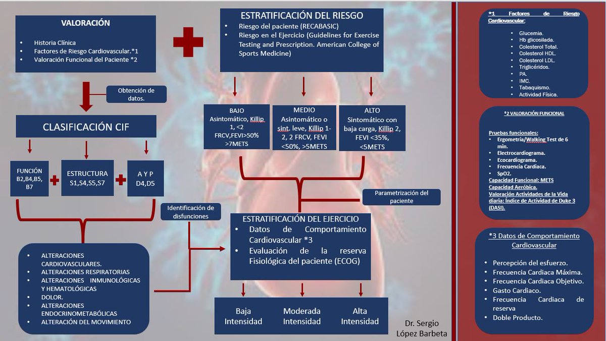 SergioLB8's tweet photo. Estoy muy contento de compartir el PRIMER algoritmo de #Fisioterapia en Rehabilitación Cardiooncológica (#CORe). Espero que os sirva en vuestra práctica clínica.
@ICOSociety @AEF_ONC @sochkochile @cfisiomad https://t.co/CFZ30KPuAg