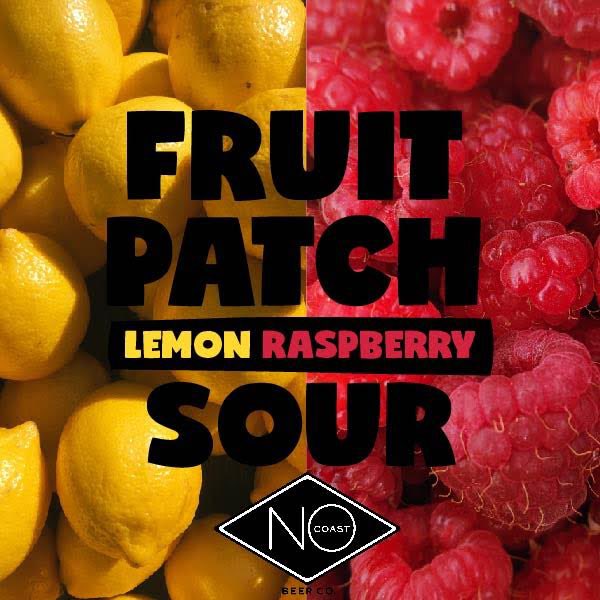 Fruit Patch - Lemon Raspberry Sour New batch packaging next week. #iabeer #sour #FruitPatch #CraftBeer #Brew #tart #fruitsbasket #lemon #raspberry #SpringVibes #shandy #pints #cans #groceries #IowaBeer #HappyHour #Cheers #NoCoast