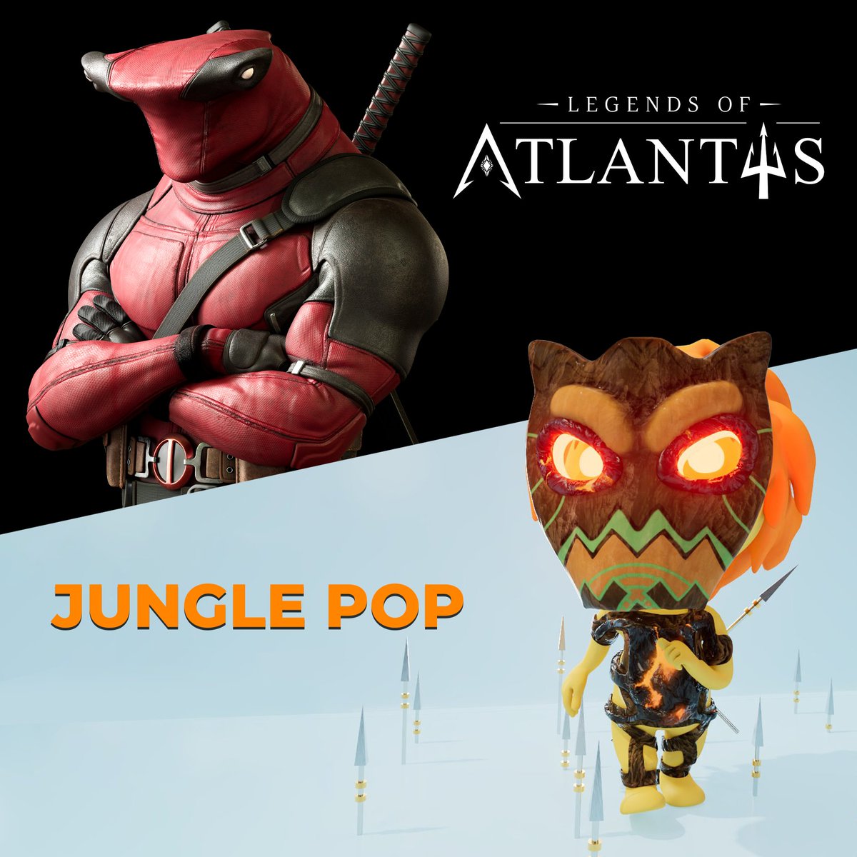 Legends of Atlantis (@legendsatlantis) on Twitter photo 🚀Jungle Pop X Legends of Atlantis 🚀
🎁10x Jungle Pop WL Spots 🎉
🎁30x Legends of Atlantis WL Spots🎉
1️⃣Must-Follow
<a href="/Junglepop_NFT/">Jungle POP</a>
and
<a href="/LegendsAtlantis/">Legends of Atlantis</a>
2️⃣Like, Retweet, and Tag 3 friends
Winners in 24hrs🎉 🚀Jungle Pop X Legends of Atlantis 🚀
🎁10x Jungle Pop WL Spots 🎉
🎁30x Legends of Atlantis WL Spots🎉
1️⃣Must-Follow
<a href="/Junglepop_NFT/">Jungle POP</a>
and
<a href="/LegendsAtlantis/">Legends of Atlantis</a>
2️⃣Like, Retweet, and Tag 3 friends
Winners in 24hrs🎉