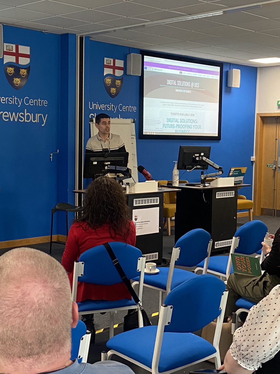 DigitalUCS's tweet photo. Paul Andrews, Lead Research Fellow introducing @DigitalUCS at #UCSFutureProof https://t.co/BseMomuj6v