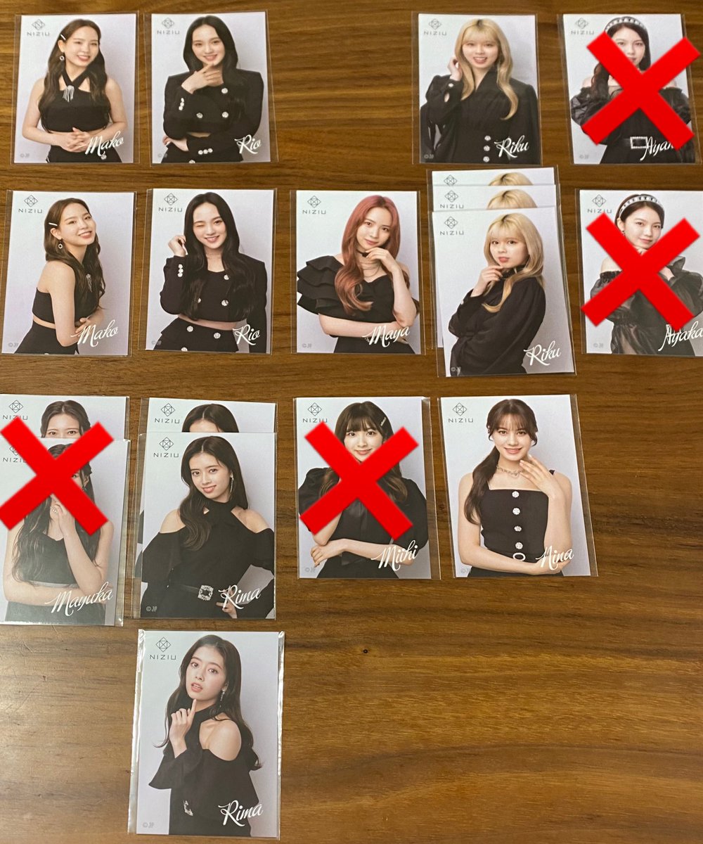 _s_n_6's tweet photo. NiziU オンラインくじ
E賞 ステッカー交換

譲）画像❌以外
求）同種マユカB、ミイヒB・TWICE 東京ドームFCくじ参加賞ステッカー ミナ、モモでも可

郵送・同日発送で交換希望

交換可能な方いましたら、お気軽にご連絡ください。

#NiziU交換 #TWICE交換 https://t.co/MnZhWRToLC