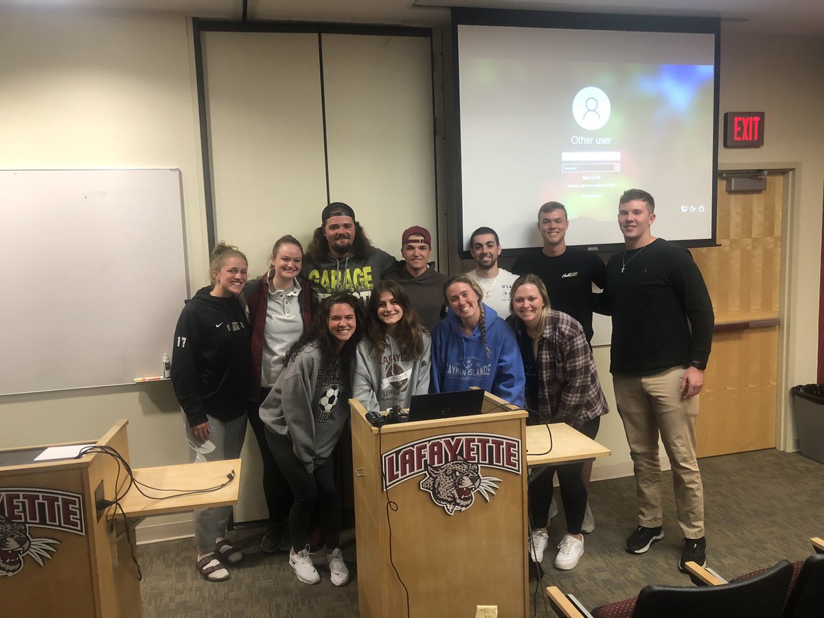 Great way to start your week! Good people and some scripture! #FCA #family