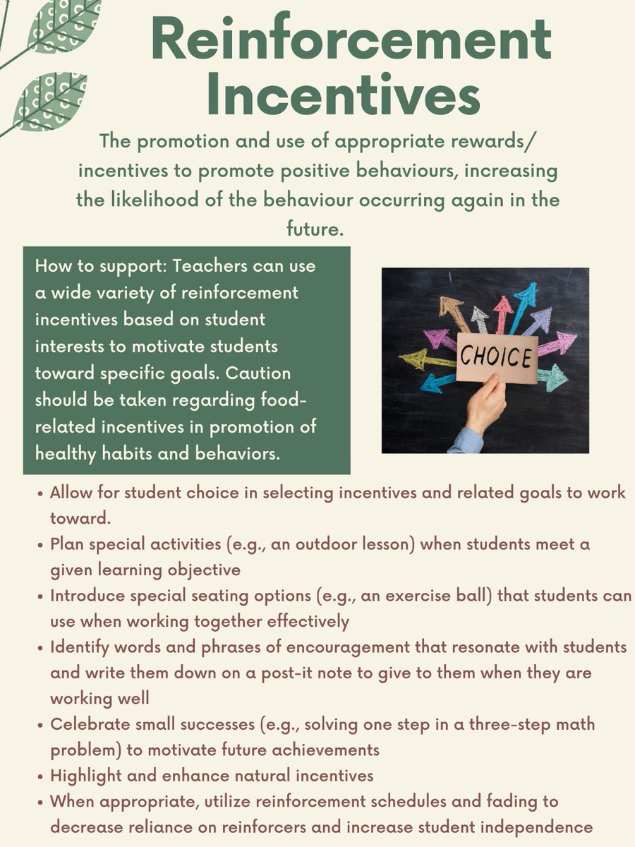 AddedResearch's tweet photo. How can reinforcement incentives be used as an accommodation and where can I find out more information on this strategy? See our latest #EdGuide here: https://t.co/kZ6fXOfqWd https://t.co/Vo8O4ecYXj