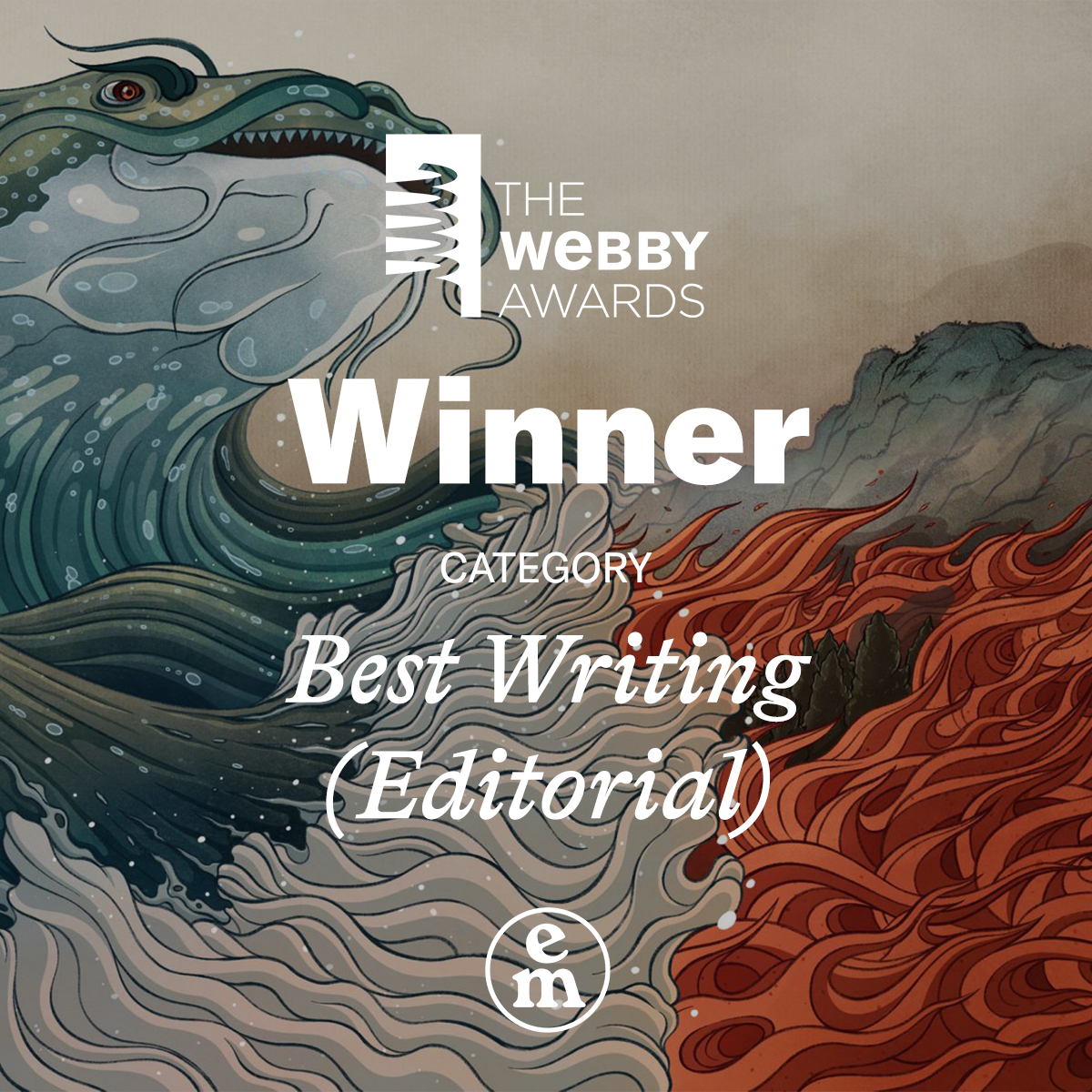 We are delighted to announce that we have won the “Best Writing (Editorial)” category in the 2022 <a href="/TheWebbyAwards/">The Webby Awards</a>! Thanks to all of our contributing writers and our readership. You make this possible to continue to share these needed stories. #Webbys winners.webbyawards.com/2022/websites-…