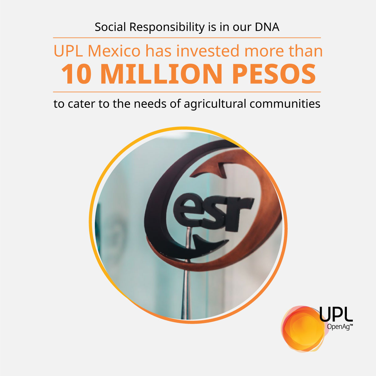 UPLLtd's tweet photo. @uplagro_mexico has invested in social security of communities in Mexico. We are relentlessly working on safeguarding physical integrity of farmers and finding innovative solutions that benefit them and the society.
#UPL #UPLCSR #OpenAg #ReimaginingSustainability https://t.co/A2x4tgkbWv