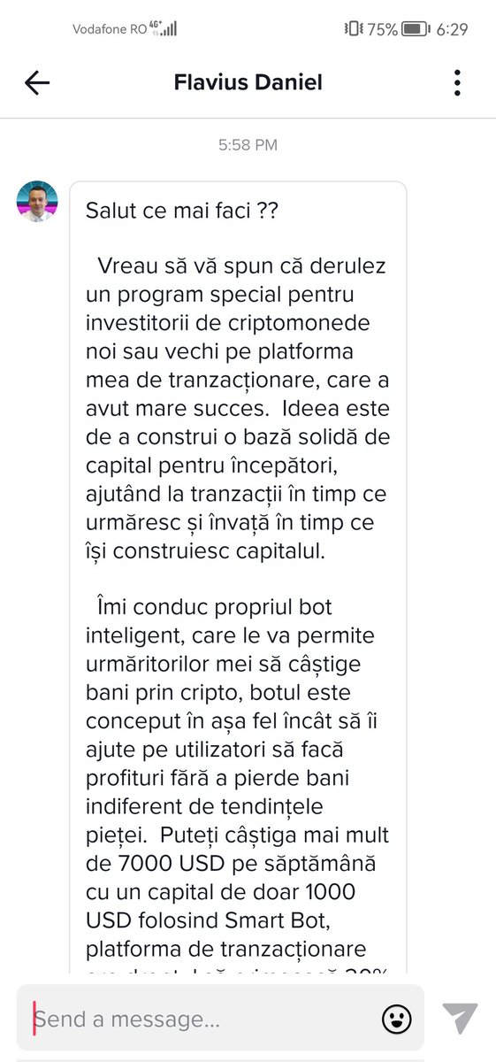 folosind un bot de cumpărare pentru tranzacționarea cripto
