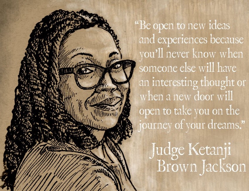 wmukprom's tweet photo. - Ketanji Brown Jackson   
- Born: September 14, 1970 (Washington, D.C.) 
- Recently confirmed to the Supreme Court, she will be the first black woman and 116th person to serve as a justice
- Learn more: https://t.co/UEyhctiTOE https://t.co/SjxWAcpV4k