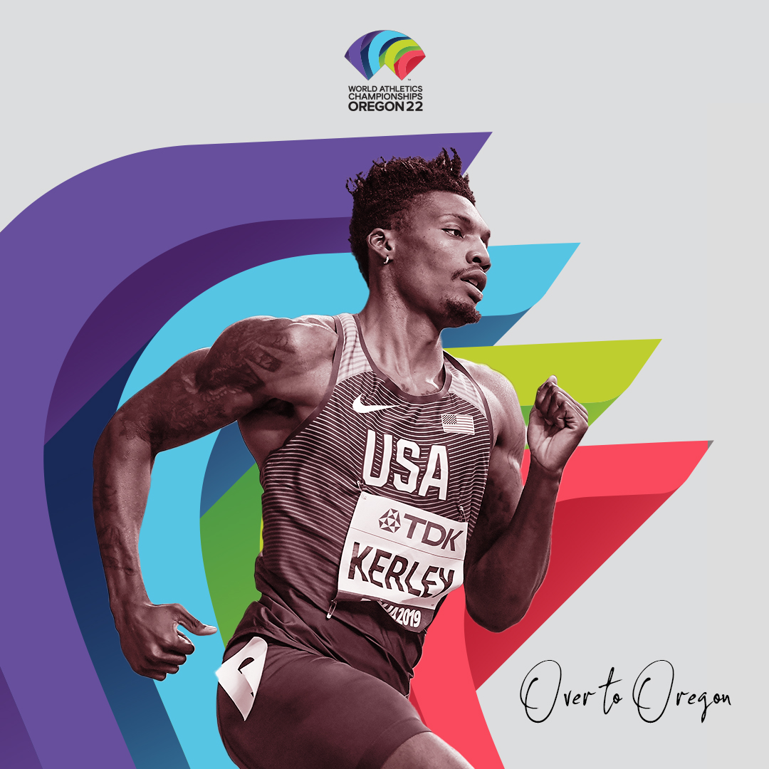 WorldAthletics's tweet photo. History 💪

@fkerley99 🇺🇸 is the only man to have ever won @Diamond_League 100m, 200m and 400m races.

At the #WorldAthleticsChamps, his superb versatility gives him all options 👇