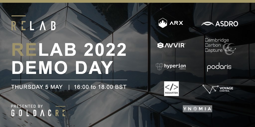 TechRelab's tweet image. 🚨📣RElab Demo Day 2022 final cohort reveal! 📣🚨 Meet our superb #sustainability and #industrialisedconstruction presenters.
More here: rb.gy/epi5id