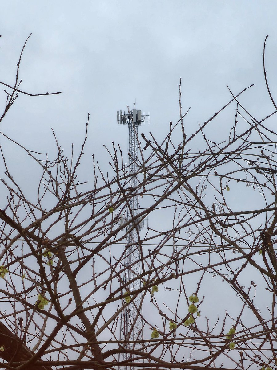 curtisnetworks's tweet photo. It has begone, my local @Shentel site is being converted, already got the N71 panels as you can see. Good to see @TMobile now lets see some N41!! #TMobile #Shentel #5G https://t.co/AZYRzUri8I