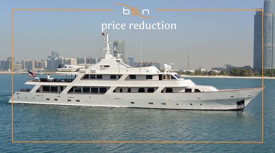 📢 𝟏𝐌 𝐀𝐄𝐃 𝗣𝗥𝗜𝗖𝗘 𝗥𝗘𝗗𝗨𝗖𝗧𝗜𝗢𝗡 📢

𝐀𝐒𝐓𝐈𝐋𝐋𝐄𝐑𝐎 𝐍𝐀𝐕𝐀𝐋𝐄𝐒 𝟒𝟔𝐌 𝐒𝐓𝐄𝐄𝐋

Info@bushandnoble.com
Visit our website
bushandnoble.com for more details. 
#bushandnoble #yachtsonsale #yachts #yachtsforsale #boatsforsale #yachtsales #yachtlife