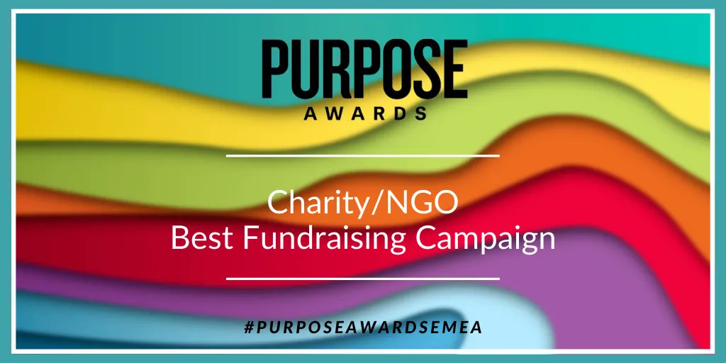 PurposeAwdsEMEA's tweet photo. Shortlisted in the Charity/NGO - Best Fundraising Campaign category for the #PurposeAwardsEMEA:  
John Ayling &amp; Associates
@creativeclinic
@campaignmag @prweekuknews @thirdsector https://t.co/YpMZzgUTmL