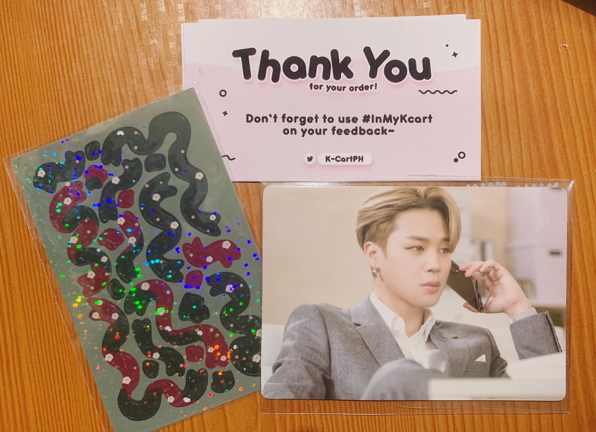 not7withyou's tweet photo. jiminie is home. thank you, @K_CartPH! 🥰

#InMyCart https://t.co/yAslWagW55