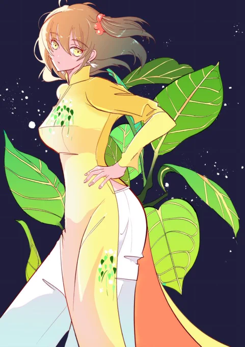イベ中になんとか間に合ってよかった。 アオザイぐだちゃんとおまけマンガ ※なんでも許せる方向け(オベぐだ♀ キャスぐだ♀)