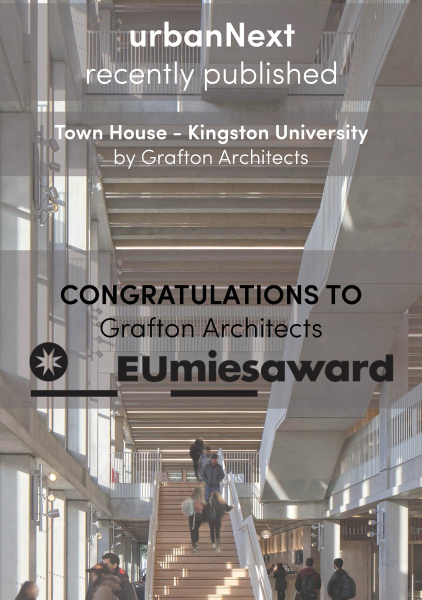 urbannext_net's tweet photo. @EUMiesAward #EUmiesAward2022
Town House Kingston by Grafton Architects @graftonarchs in #Kingston, UK

Find it at https://t.co/OduHflg1C2 https://t.co/GTfKDBUgYT