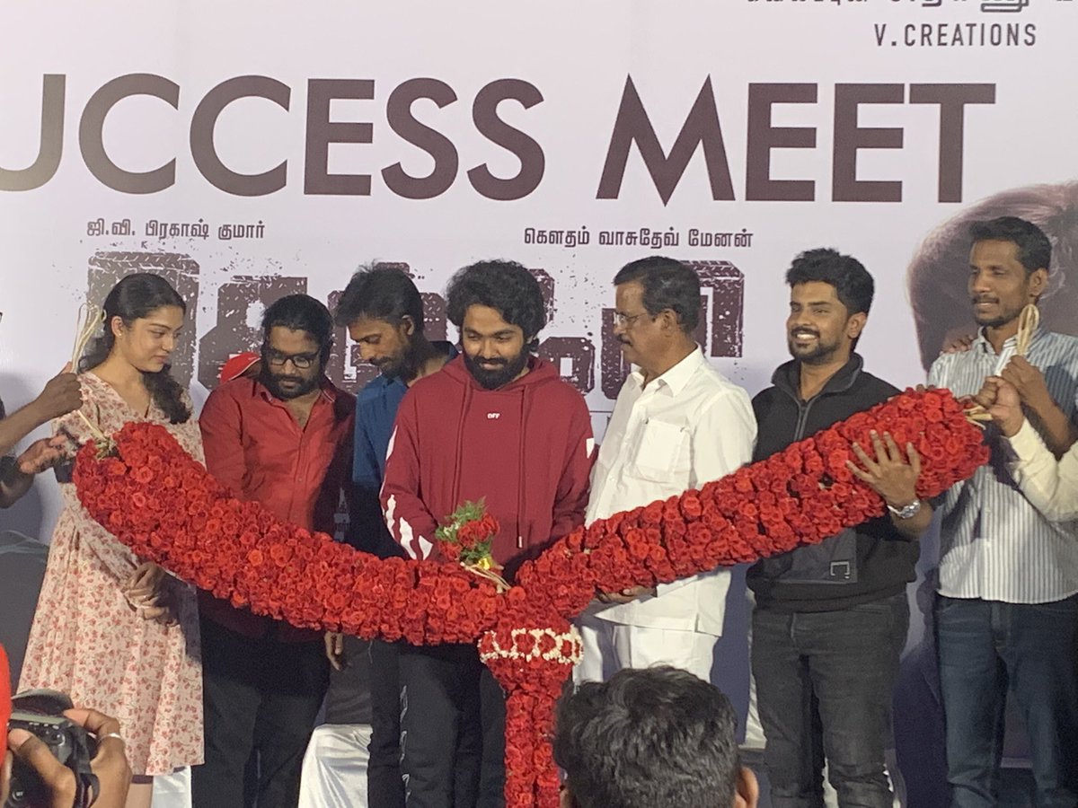 GVPTeamOnline's tweet photo. #Selfie success meet 

#SelfieSuccessMeet
#ConfessionsOfAnEngineer
@gvprakash @menongautham @VarshaBollamma @mathimaaran @theVcreations @DGfilmCompany @DG_Gunanidhi @D_Sabareesh_  @urkumaresanpro https://t.co/GY3ONK5ZDu