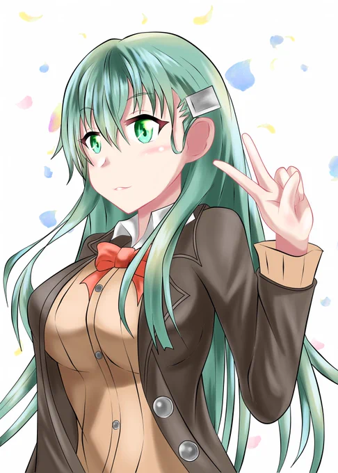 #あなたのTLに重巡を

1年前に描いた鈴谷です! 
