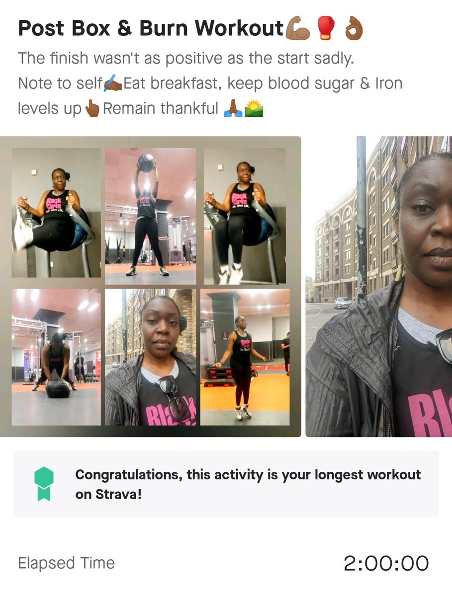 LyricL's tweet photo. Due to recent events had to schedule in a full physical examination & consequently have to EXERCISE patience ๐ง๐พโโ๏ธ@FitnessFirst_UK @Strava #LondonBridge #Wapping #BoxerJones #Wellness #Wellbeing #Fitness #PhysicalHealth #MentalHealth #Mindfulness #BGDRUK ๐๐พ๐งก๐ช๐ฝ๐ซ๐ง๐พโโ๏ธ #NkeChiModus ๐๐๐พ https://t.co/5mD6ST4ATv