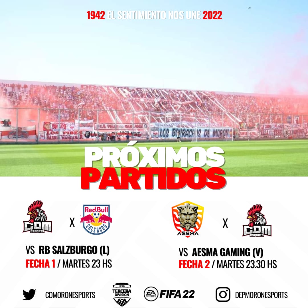 Deportivo Morón eSports tweet media