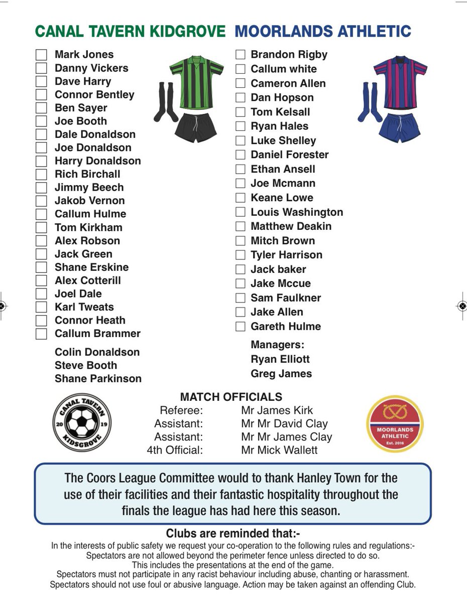 Hanley Town FC tweet media