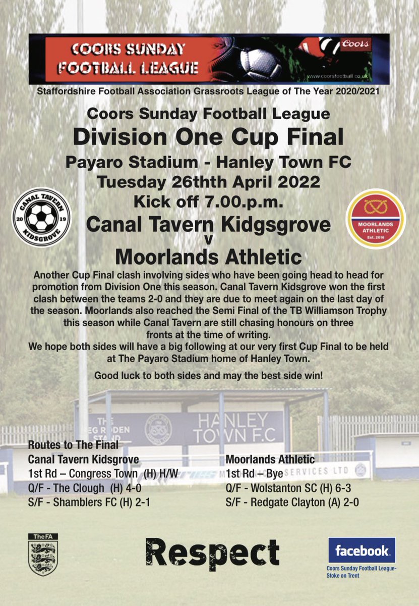 Hanley Town FC tweet media