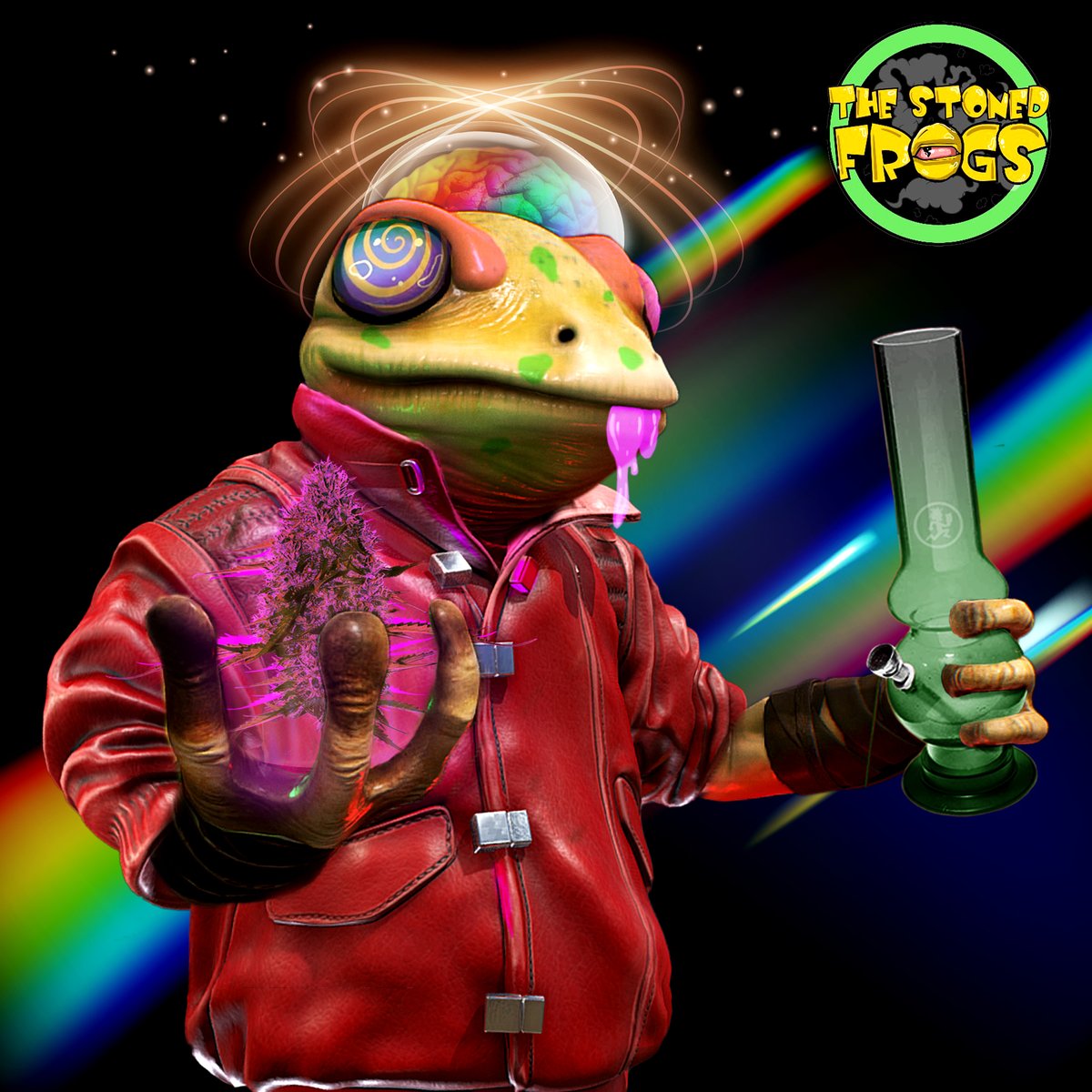 TheStonedFrogs's tweet photo. Our fan art channel on discord is 🔥🔥  
Thank you for this amazing piece of art 🐸 ribbit fam https://t.co/AfjNihqUQP