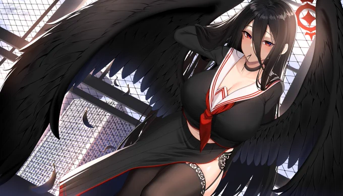 羽川ハスミ#ブルーアーカイブ  #ブルアカ 