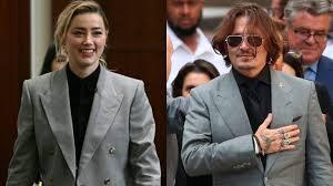 elperiodico's tweet photo. 👥¿Por qué Amber Heard copia el vestuario de Johnny Depp en el juicio que los enfrenta? https://t.co/BD2JYRf28h https://t.co/uJhKPmr1Nc