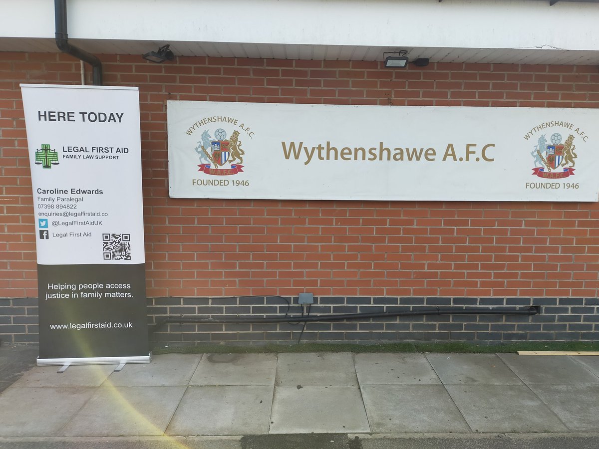 This afternoon from 2.00 pm. I shall be at Wythenshawe Amateurs FC. Please feel free to pop along for a chat. #community #wythenshawe #family @CD_WCHG @wythenshaweafc @WGN_Community @samdays @intouchwyth @CllrMaryM @maddy_monaghan