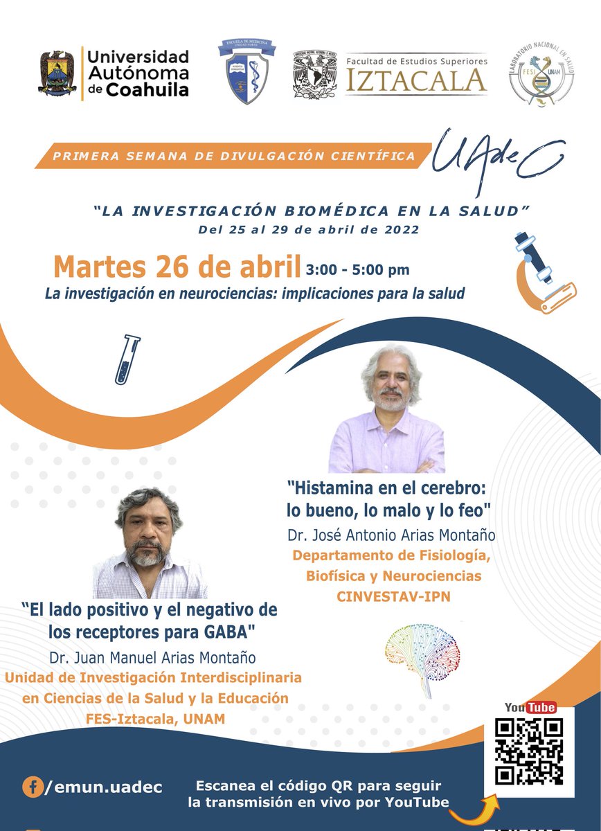 EMUN_UAdeC's tweet photo. 🎇 Buenos días 🎇
Hoy es el segundo día de nuestra Primera Semana de Divulgación Científica
Recordándoles que apartir de las 03:00 pm podrán acceder en el siguiente enlace:
https://t.co/NtySf1mkNs
#EMUN #UAdeC #EnElBienFincamosElSaber https://t.co/DCWGCH36gs