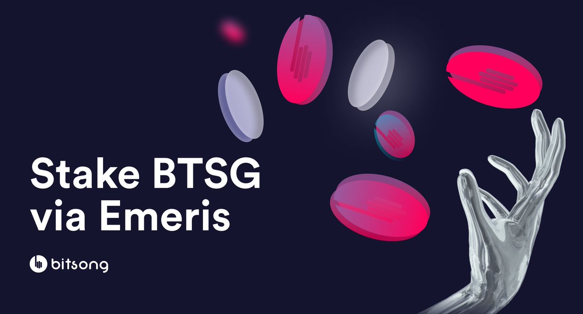 📣 Dear #IBCGang, starting from today there is a new way to #Stake your $BTSG via <a href="/emerisHQ/">Emeris</a> ⚛️

👉🏻 app.emeris.com/staking/ubtsg/…