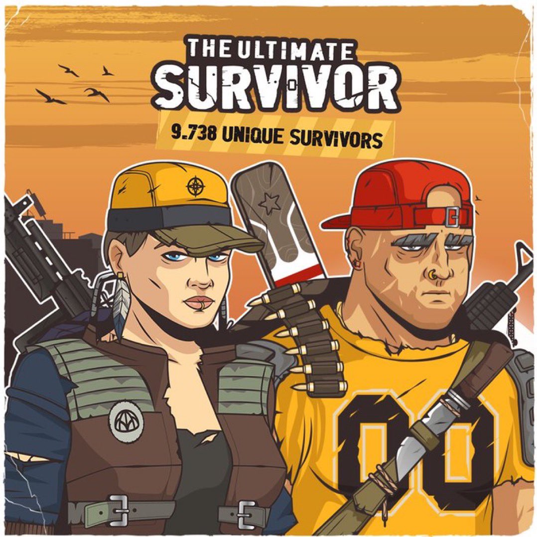 swcNFT's tweet photo. WARRIORS! 

We have something good for you.

🔥 #NFTGiveaway 10 #wl for The Ultimate Survivor

1⃣ Follow us &amp; @survivorsnft 
2⃣ 💙 &amp; RT
3⃣ Reply to what you will miss most after the apocalypse?

#NFT #NFTs #NFTWhitelist #WLGiveaways https://t.co/vmiw0wBvdb