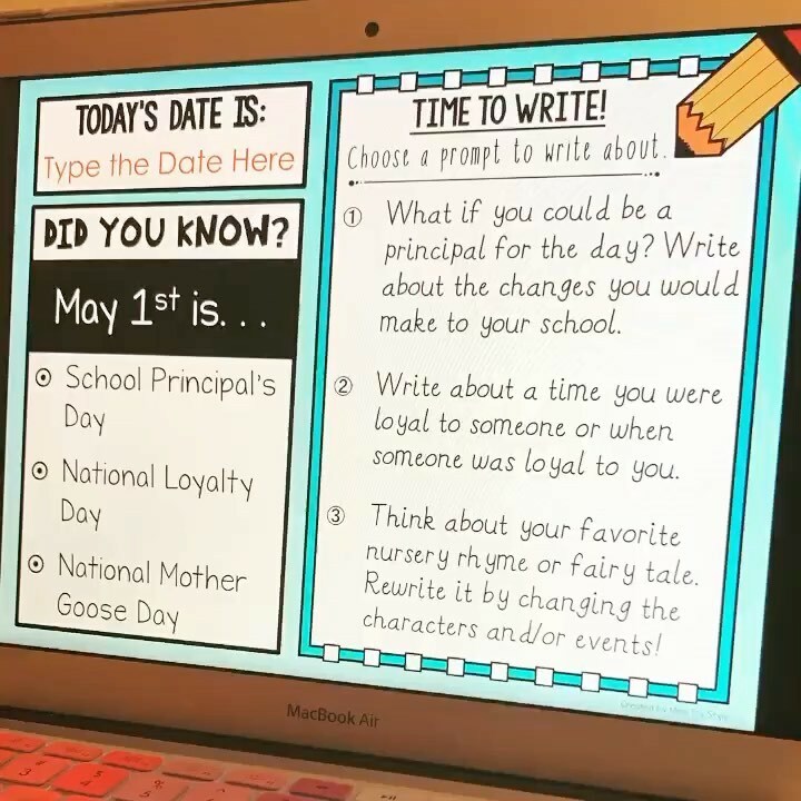 🗓May is coming on up! You may be in the homestretch meaning testing is over/wrapping up and you are trying to figure out 🤯 how to keep students engaged over the next few weeks!

💡This is the perfect time of year to keep your routine consistent but al… instagr.am/tv/Ccz8QVascJs/