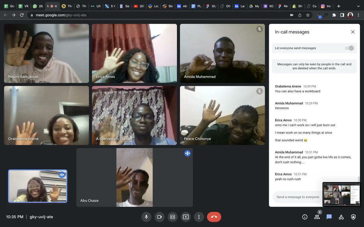 AbiodunFiwa's tweet photo. I will miss these guys, I almost cried ending the class with them on Sunday. They are one of my best class 😍 https://t.co/V4g8nKTlro