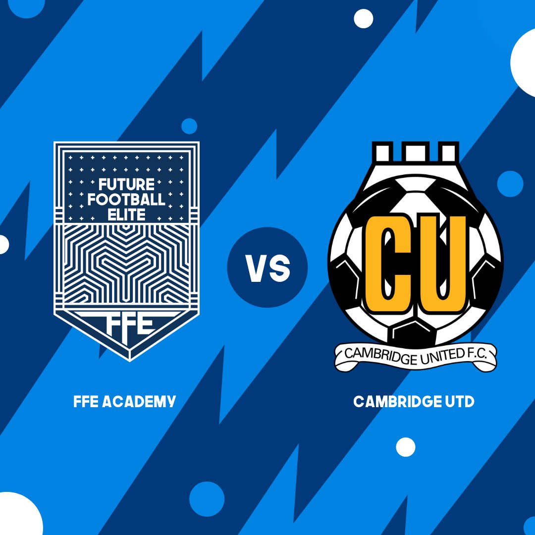 Tonight our U14s travel to Cambridge United for a fixture against their Academy. 

Looking forward to seeing the talent on show ⚽️⚽️⚽️