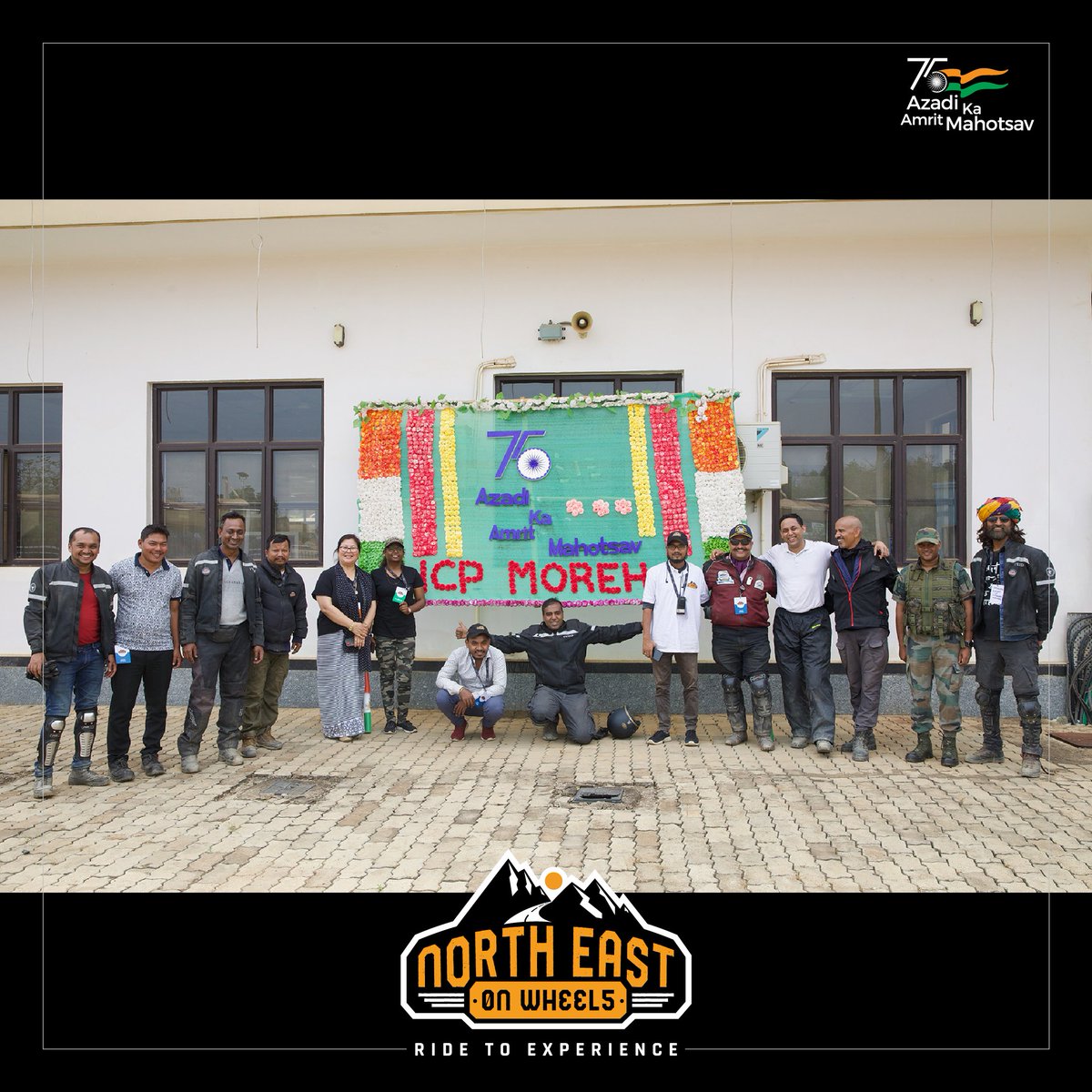 NEW_Expedition's tweet photo. Our Falcon group visited the Assam Rifles Headquarters, Shillong, where they had an amazing experience learning about the roots of the region.
@AmritMahotsav @incredibleindia
@MDoNER_India @MinOfCultureGoI
#Motorheads #NorthEastOnWheels #NewExpedition #ridetoexperience https://t.co/Od6HNWeFYw