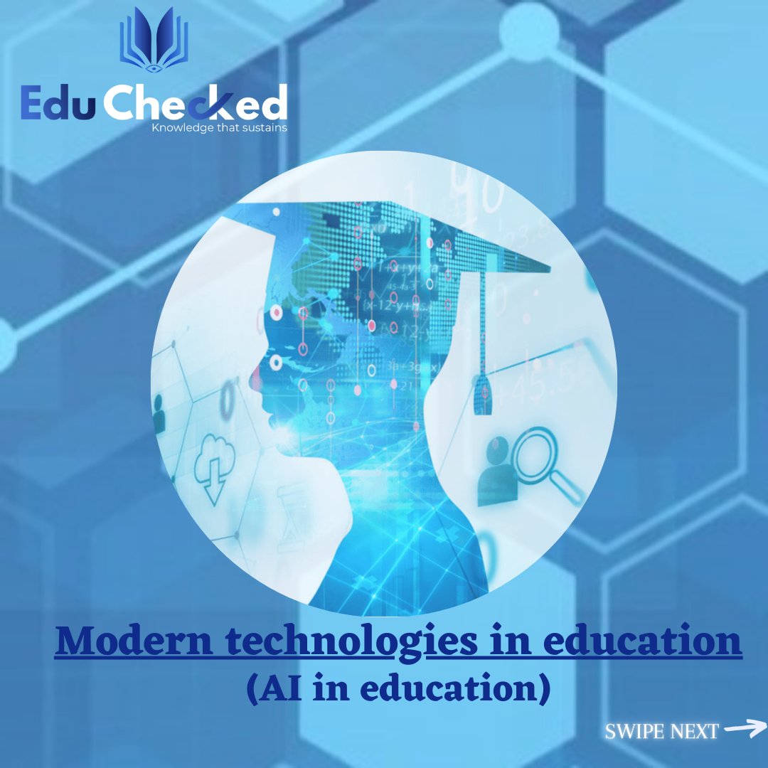 Edu_Checked's tweet photo. Artificial Intelligence has become an integral part of our life from asking SIRI to turn on the alarm to asking Alexa to control our electronics. Education is one of those sectors where AI can play a huge role in transforming it!

#educhecked #checkedit #ai #education 
@GoogleAI https://t.co/PFwKYfmJLZ