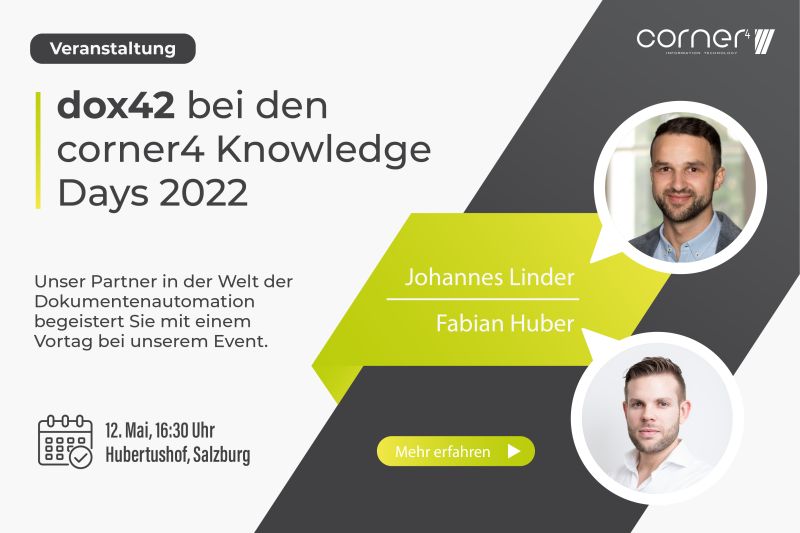 dox42's tweet photo. Yes! #corner4 Knowledge Days coming up!
Neueste Trends in der Microsoft 365-Welt, aktuelle Entwicklungen & erfolgreiche Projekte
ππhttps://t.co/3QMUIzeiem
Mit #dox42 Session Powerful Document Automation: Individuell, mΓ€chtig & low-code in Power Platform, M365 & D365
Join us! https://t.co/XNlavMIYB5
