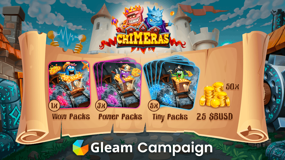 ChimerasGame's tweet photo. Chimeras launches Alpha Contest on https://t.co/zfSILJDo5m with 9 amazing prizes totaling $2,280 in value and $1,250 consolation fund for 50 runners up!
Link: https://t.co/IocEJEcRLx
#airdropalert #P2E #PlayToEarn https://t.co/4fZR8hd4Xb